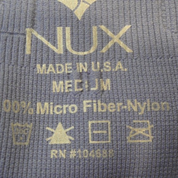 NUX Awakened Leggings Size Medium  Awesome Blue/Gray color - Picture 5 of 7